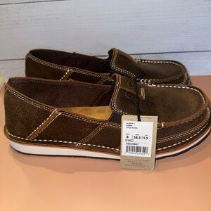 Womens Ariat Brown Casual Loafers
